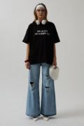 Ön Baskılı Oversize T-Shirt resmi
